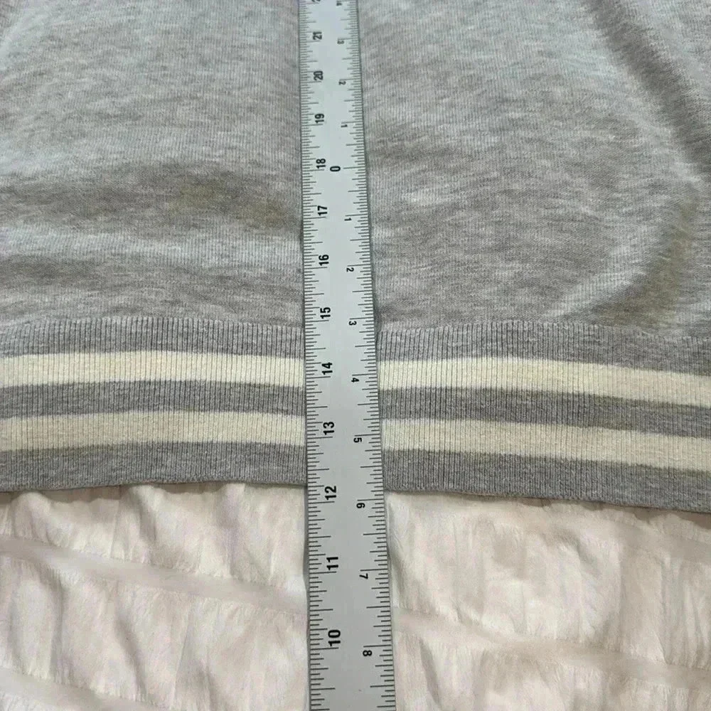 Banana Republic Hoodie Organic Cotton Gray Hoodie Men’s Size Large